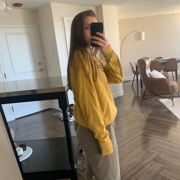 Ink Detroit yellow sweatshirt - Picture 2 of 4